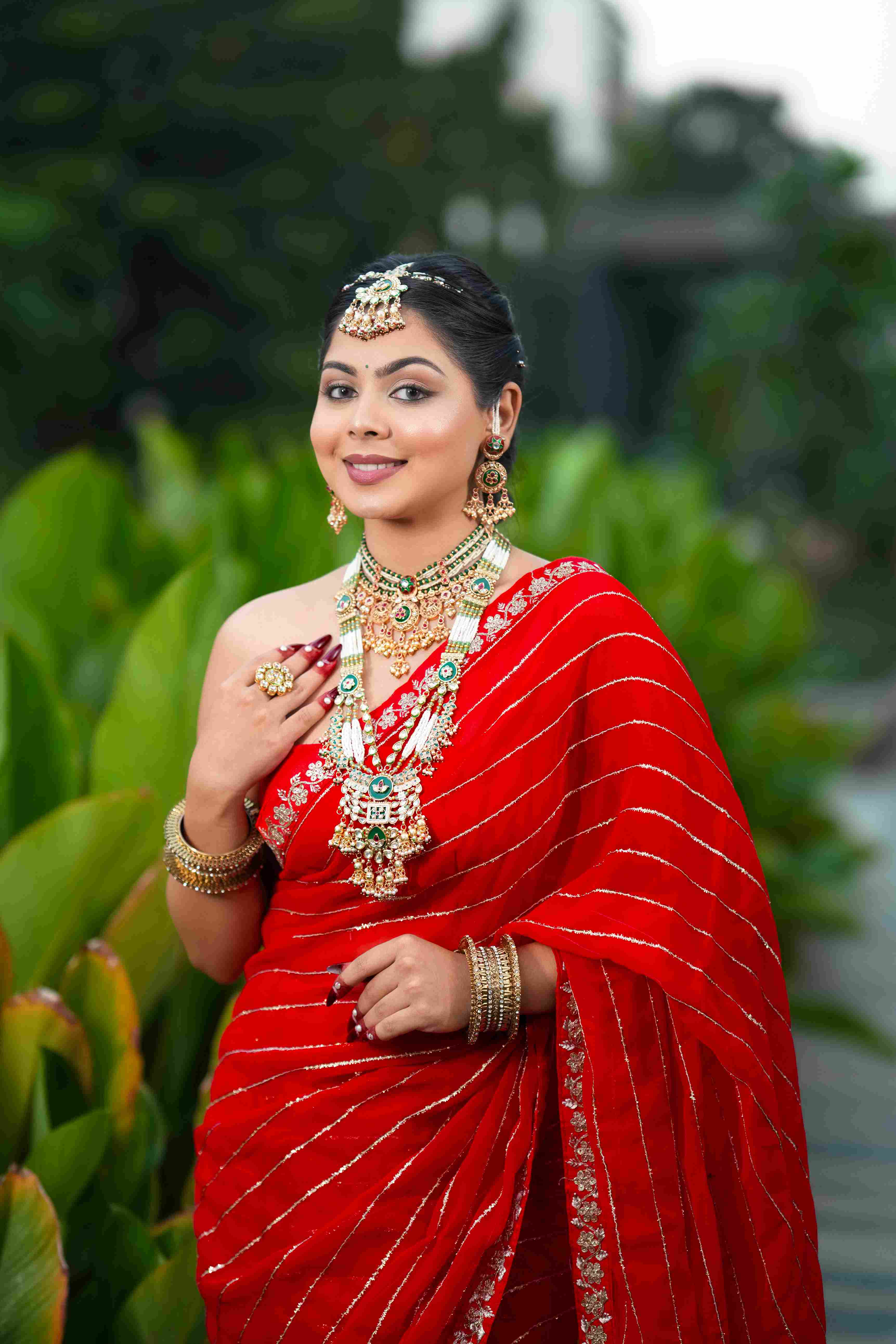 Traditional Maharashtrian bridal style