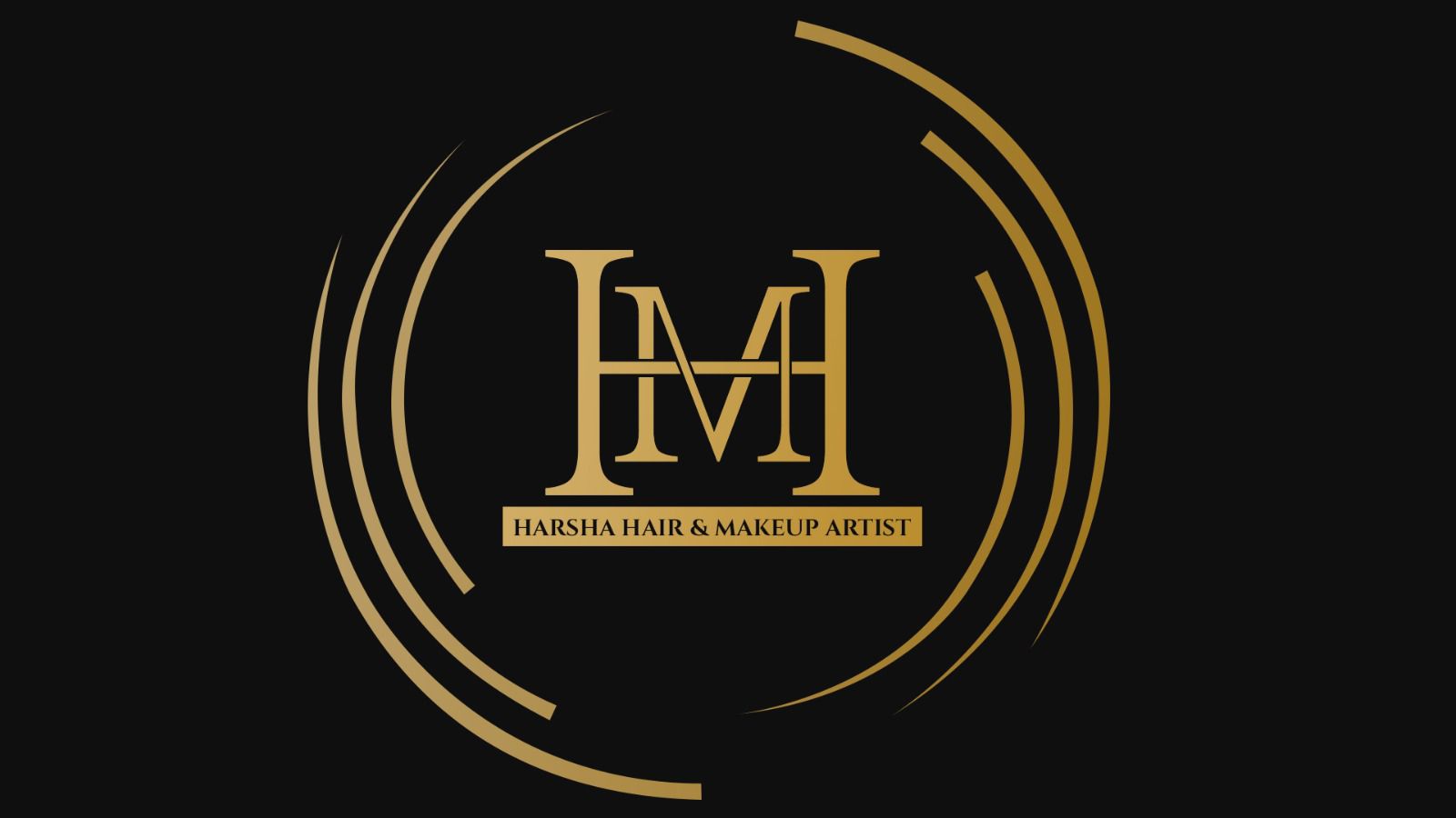 Harsha Makeup Artist Logo